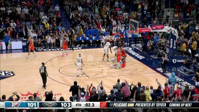 【2022年11月29日 雷霆vs鹈鹕集锦】一座拦路山！琼斯窒息防守终结比赛悬念