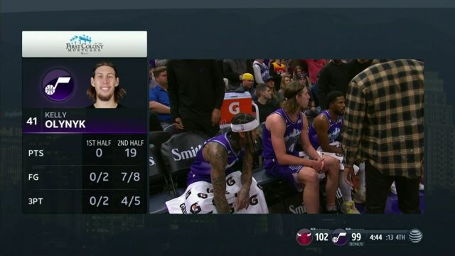 【2022年11月29日】公牛vs爵士第4节中文解说回放