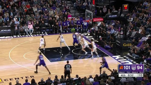 【2022年11月29日 太阳vs国王集锦】顶级3D不容小觑 布里奇斯劈头盖脸大帽蒙克