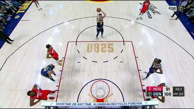 【2022年11月29日】NBA常规赛：火箭vs掘金中文解说全场回放