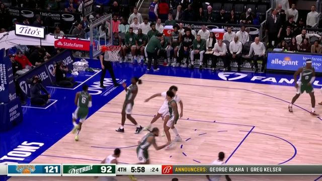 【2022年11月30日 尼克斯vs活塞集锦】玫瑰从未凋谢 罗斯顶着杜伦打进干拔三分