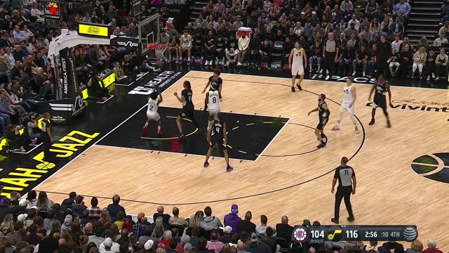 【2022年12月01日 快船vs爵士集锦】中投+三分样样擅长 马尔卡宁连得5分杀死比赛