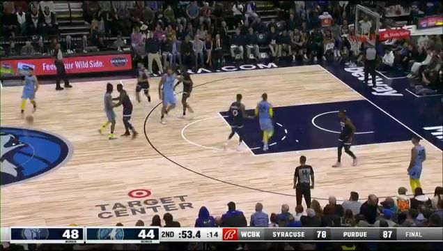 【2022年12月01日】NBA常规赛：灰熊vs森林狼第2节英文原声回放