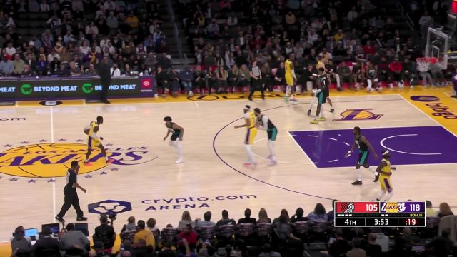 【2022年12月01日 开拓者vs湖人集锦】不装了摊牌了 浓眉暴力补扣+反手上篮+空中小拉杆造强杀伤