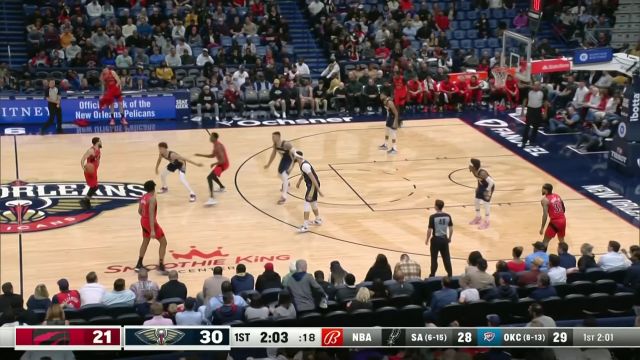 【2022年12月01日 猛龙vs鹈鹕集锦】心有灵犀一点通 范弗利特助飞科洛科空接暴扣