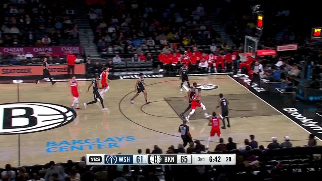 【2022年12月01日 奇才vs篮网集锦】身体优势碾压！波神一步登天跟进补扣嗨翻板凳席