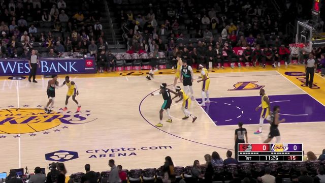 【2022年12月01日 开拓者vs湖人集锦】格兰特突破分球戏耍防守 温斯洛外线三分手起刀落