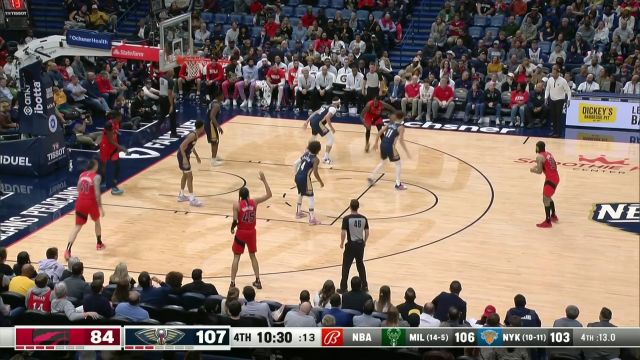 【2022年12月01日 猛龙vs鹈鹕集锦】早已等候多时！布歇高高跃起空接虐筐