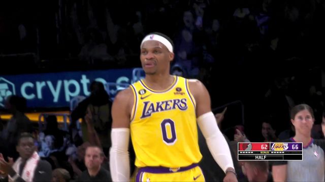 【2022年12月01日 开拓者vs湖人集锦】神仙打架！夏普凌空劈扣威少撤步三分压哨命中