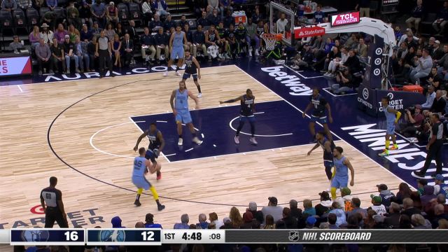 【2022年12月01日 灰熊vs森林狼集锦】灰熊101-109森林狼 爱德华兹末节独揽17分复仇灰熊