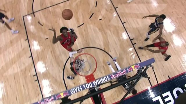 【2022年12月01日 猛龙vs鹈鹕集锦】一身钢筋铁骨 阿奴诺比强硬突破怼飞防守打成2+1