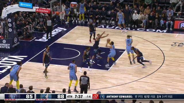 【2022年12月01日 灰熊vs森林狼集锦】灰熊vs森林狼精华纯享 爱德华兹末节独揽17分复仇灰熊