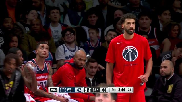 【2022年12月01日 奇才vs篮网集锦】第一道防线已破尽情表演！比尔脚踩风火轮抡臂砸扣送惊喜