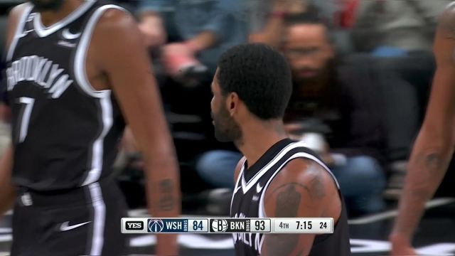 【2022年12月01日 奇才vs篮网集锦】关键时刻挺身而出！欧文里突外投连轰八分