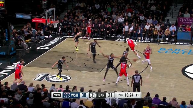 【2022年12月01日 奇才vs篮网集锦】奇才107-113篮网 杜兰特39+5+5携手欧文27+5取3连胜