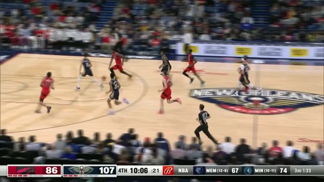 【2022年12月01日 猛龙vs鹈鹕集锦】螳螂捕蝉黄雀在后 锡安飞天遁地送出追身钉板大帽