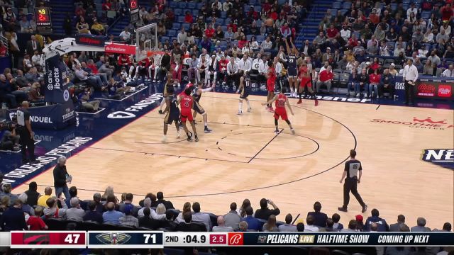 【2022年12月01日 猛龙vs鹈鹕集锦】猛龙108-126鹈鹕 特伦特空砍35分锡安33+10率队轻取猛龙