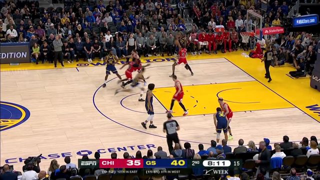 【2022年12月03日 公牛vs勇士集锦】只要你跑起来我就能传球到位 格林妙传普尔空切上篮