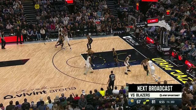 【2022年12月03日 步行者vs爵士集锦】内姆布哈德鬼手抢断推反击 特纳接球起飞暴扣得手