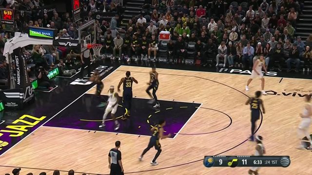 【2022年12月03日 步行者vs爵士集锦】手感火热怎么打怎么有 马尔卡宁后仰跳投迎射防守