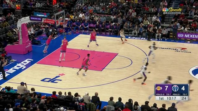 【2022年12月05日 湖人vs奇才集锦】复出后三分真是神准 詹姆斯追身三分一击即中