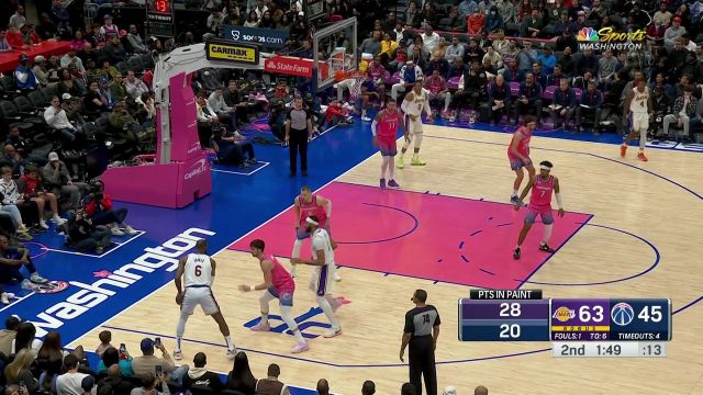 【2022年12月05日 湖人vs奇才集锦】这谁顶得住啊 詹姆斯碾压突破让阿弗迪亚苦不堪言