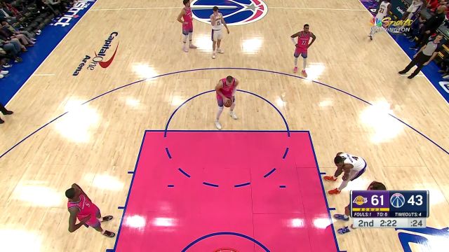 【2022年12月05日】NBA常规赛：湖人vs奇才第2节中文解说回放