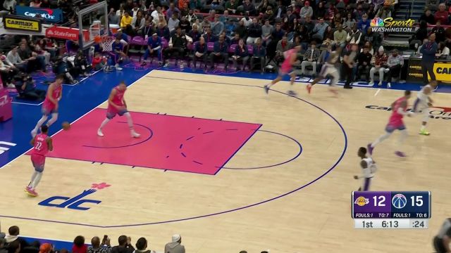 【2022年12月05日 湖人vs奇才集锦】你詹哥还是你詹哥！詹姆斯予取予求连拿6分