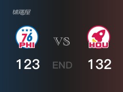 76人vs火箭战报：J-格林27分恩比德39分 火箭击败76人