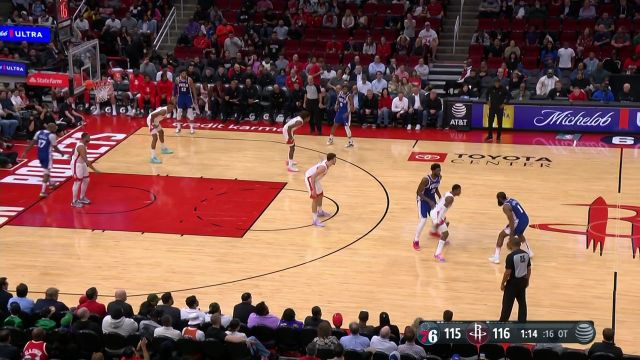 【2022年12月06日 76人vs火箭集锦】大帝出征寸草不生！恩比德中距离手起刀落追平且反超