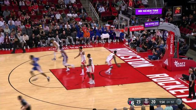 【2022年12月06日 76人vs火箭集锦】人狠话不多！哈登三分线外拔枪甩狙直击靶心