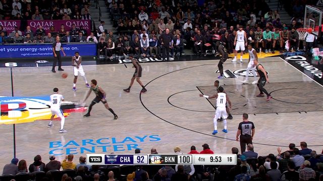 【2022年12月08日】NBA常规赛：黄蜂vs篮网第4节中文解说回放