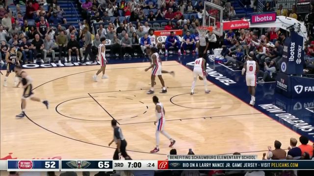 【2022年12月08日 活塞vs鹈鹕集锦】我就是主角！锡安三分线冲入篮下送上飞天补扣