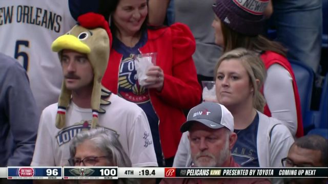 【2022年12月08日】NBA常规赛：活塞vs鹈鹕第4节英文解说回放