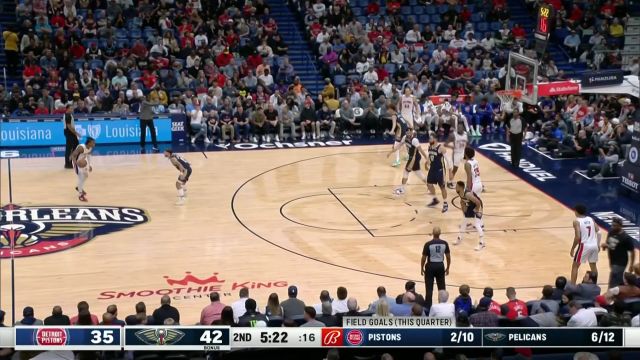 【2022年12月08日 活塞vs鹈鹕集锦】一个排球大帽扇飞你！小南斯镇守篮下送上遮天大帽