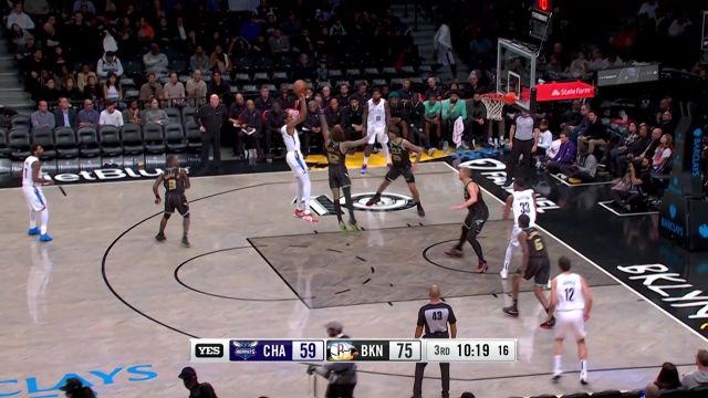 【2022年12月08日 黄蜂vs篮网集锦】711组合默契连线 欧文助攻杜兰特中投命中