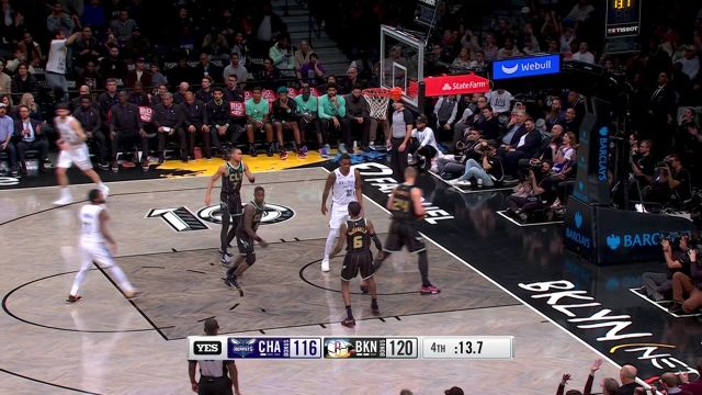 【2022年12月08日 黄蜂vs篮网集锦】彻底杀死比赛 欧文灵蛇出洞突破抛投一锤定音