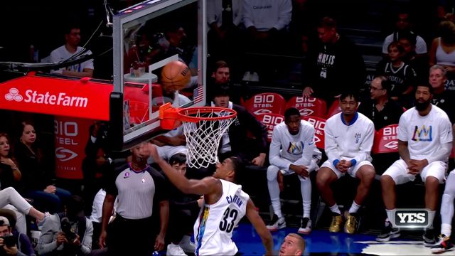 【2022年12月08日 黄蜂vs篮网集锦】克拉克斯顿一步登高大帽罗齐尔 杜兰特顺势反击命中关键球