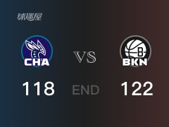 黄蜂vs篮网战报：欧文33分罗齐尔29分 篮网击败黄蜂