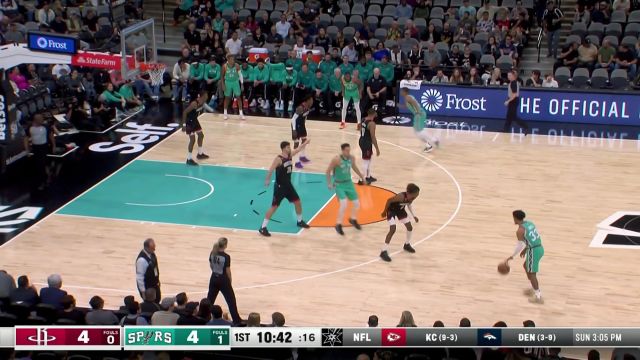 【2022年12月09日 火箭vs马刺集锦】抢断反击一条龙！小波特半路截胡抢断助飞杰伦-格林飞身暴扣