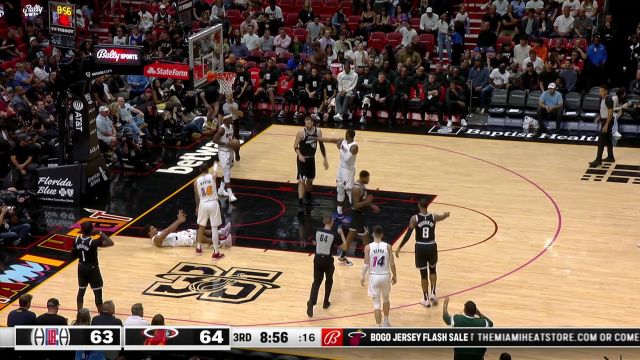 【2022年12月09日 快船vs热火集锦】碾压内线！泡椒顶飞防守霸气完成2+1