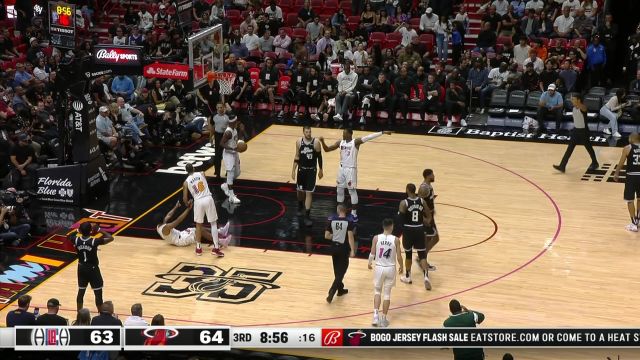 【2022年12月09日】快船vs热火第3节英文原声回放