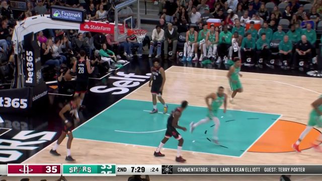 【2022年12月09日 火箭vs马刺集锦】攻传两端皆有建树 琼斯加速冲刺手递手助攻约翰逊暴扣挂筐