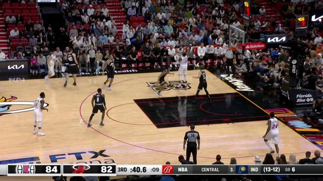 【2022年12月09日 快船vs热火集锦】一脚油门踩到底 阿德巴约极限拉杆高难度命中