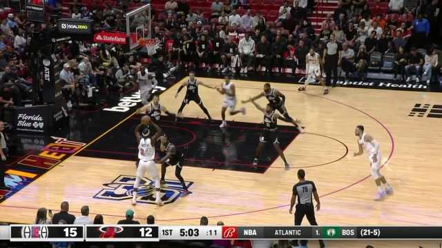 【2022年12月09日】快船vs热火第1节英文原声回放