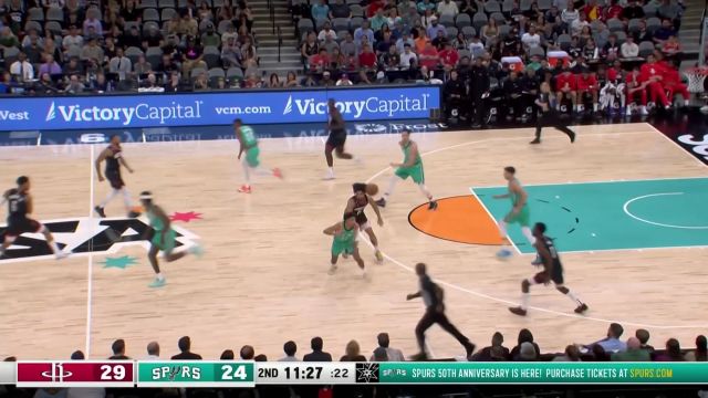 【2022年12月09日 火箭vs马刺集锦】抓住失误推反击 琼斯无视防守疾驰上篮丝滑流畅