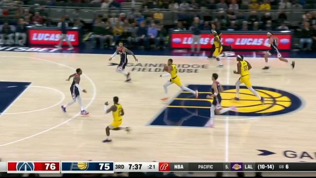 【2022年12月10日 奇才vs步行者集锦】哈里伯顿推进中送不看人妙传 特纳跟进双手大力灌筐