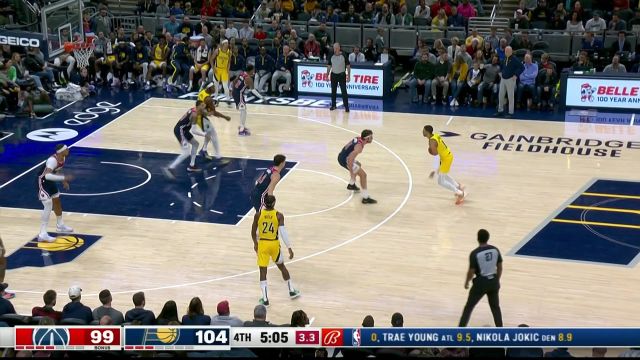 【2022年12月10日 奇才vs步行者集锦】怼飞库兹马轻松摘板 特纳篮下暴扣打停奇才