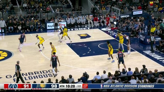 【2022年12月10日 奇才vs步行者集锦】咱策应也是一把好手 波神高位喂饼阿弗迪亚直取敌营