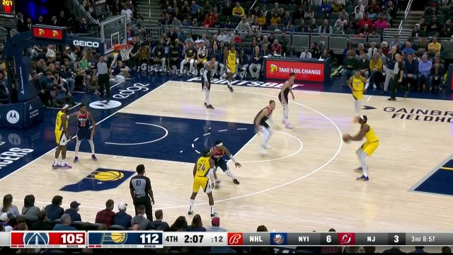 【2022年12月10日 奇才vs步行者集锦】可以提前下班了！特纳顶弧三分发炮终结悬念